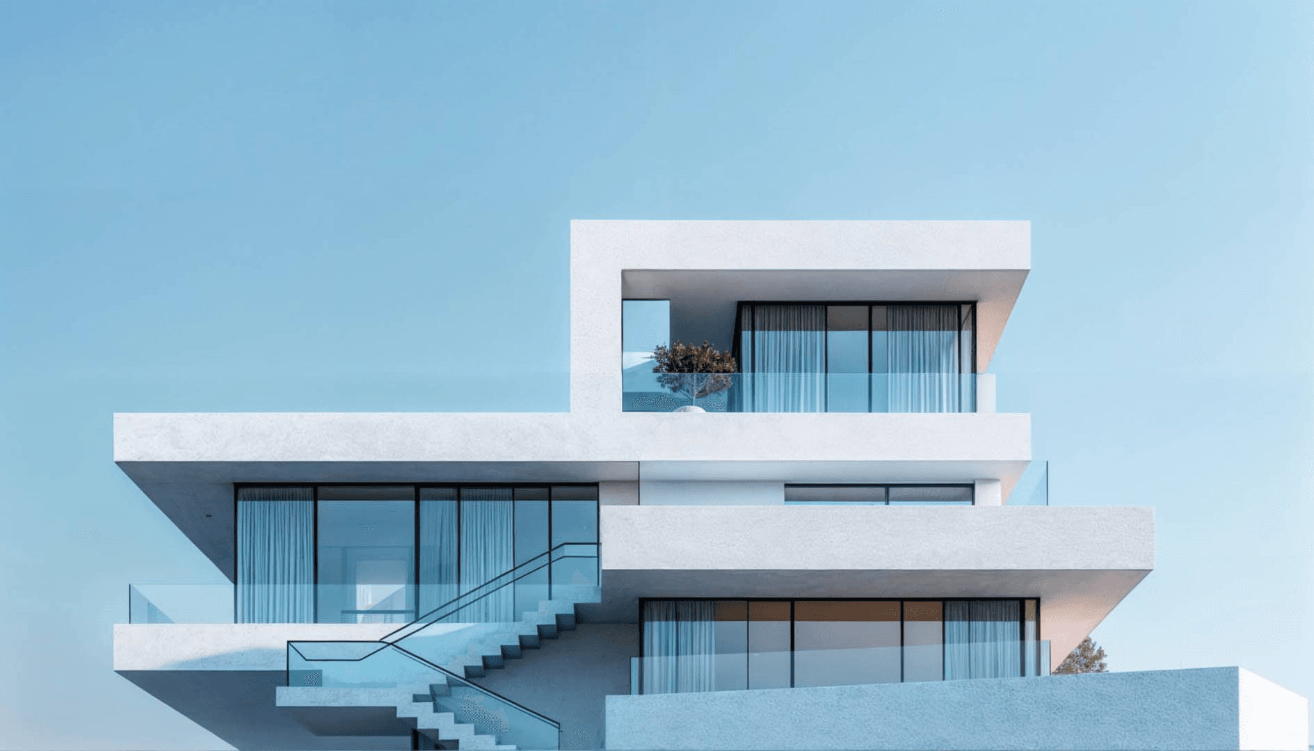 Modern architectural office space